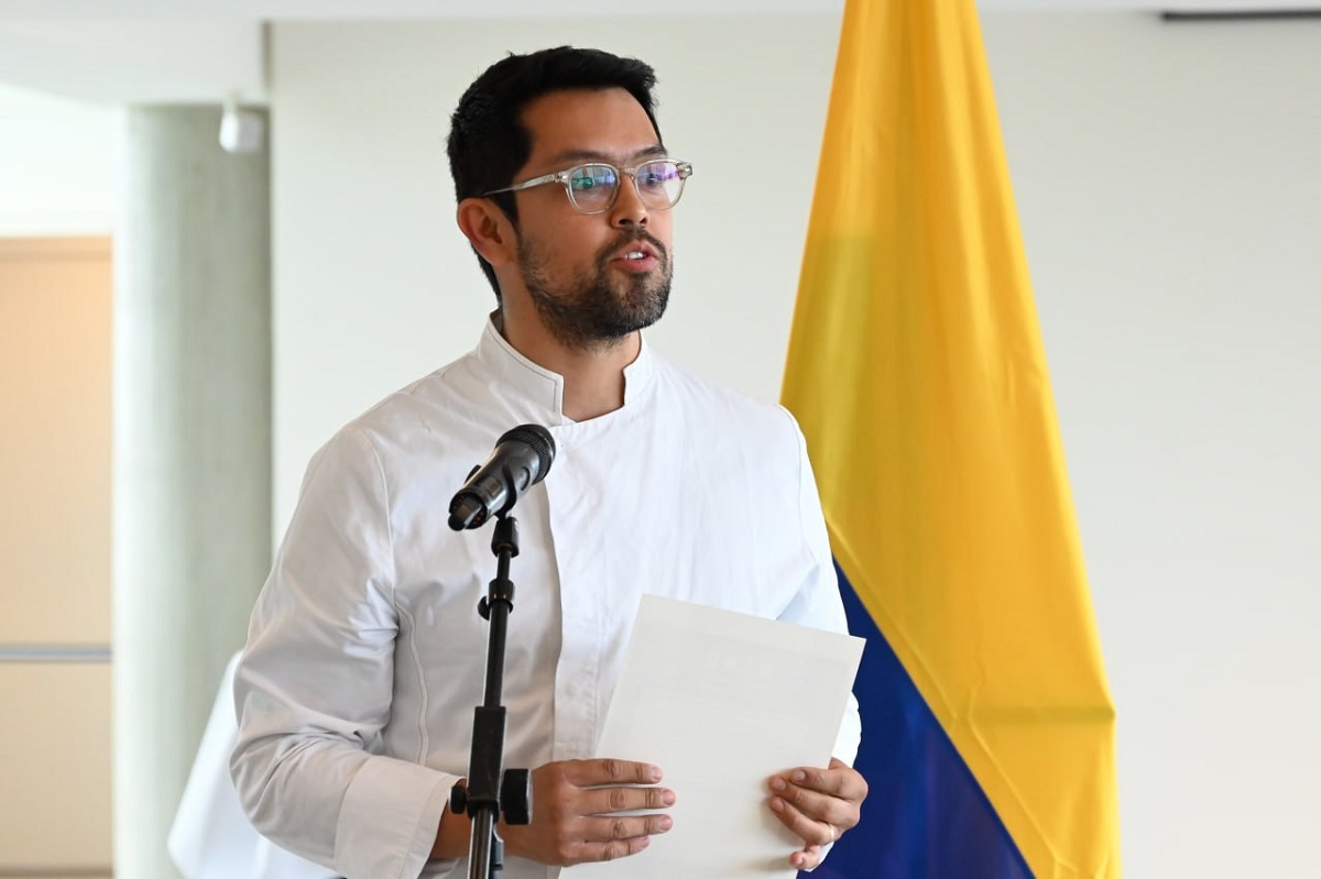Chef Felipe Camargo a cargo de la conceptualización gastronómica. 
