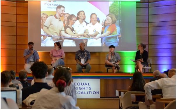 La Guaricha de los Andes llevó a la UNESCO un mensaje de diversidad, resiliencia e inclusión durante el evento “Pride in play”