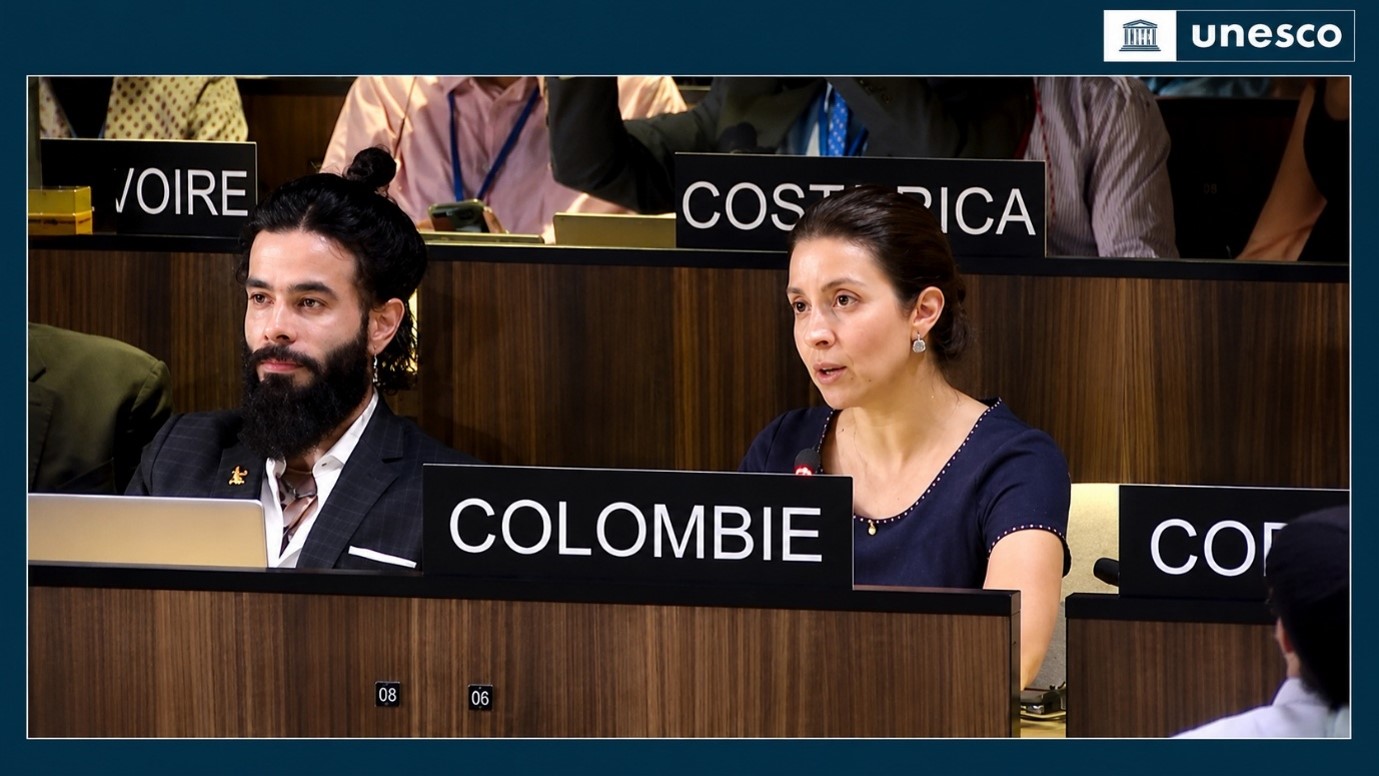 Colombia reafirmó su compromiso con la salvaguardia del patrimonio cultural inmaterial durante la 11.ª Asamblea General De La Convención de 2003 de la Unesco