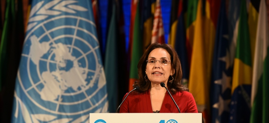  Embajadora Delegada Permanente de Colombia en la 40a Conferencia General de UNESCO