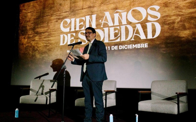 Con el apoyo del gobierno de Colombia se realizó el lanzamiento del primer capítulo de la serie “Cien años de soledad”