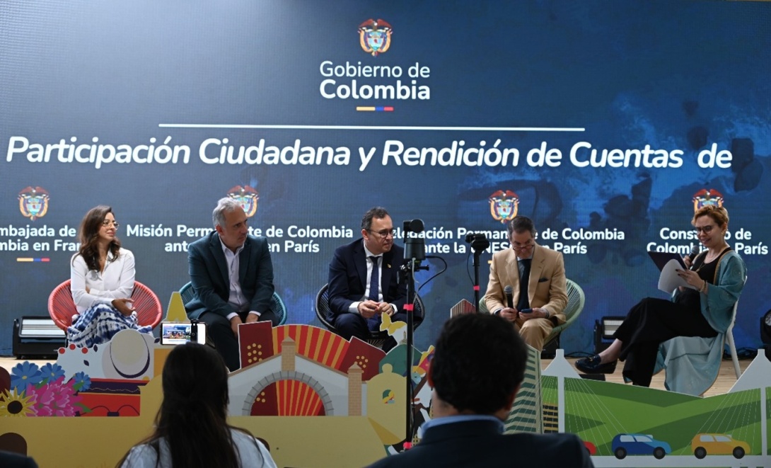 Rendición de cuentas en Casa Colombia: un año de logros y cooperación entre Colombia y Francia Rendición de cuentas en Casa Colombia: un año de logros y cooperación entre Colombia y Francia