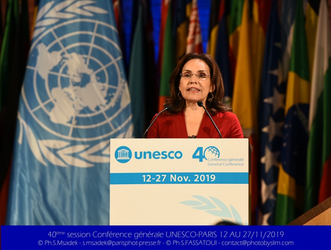 Embajadora Delegada Permanente de Colombia en la 40a Conferencia General de UNESCO Embajadora Delegada Permanente de Colombia en la 40a Conferencia General de UNESCO