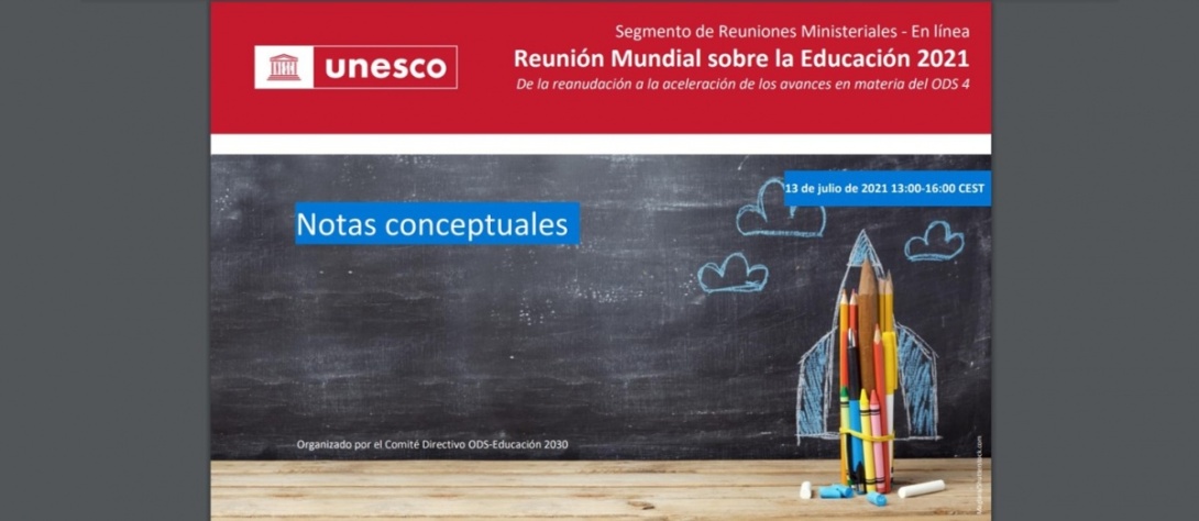 La Ministra de Educación, María Victoria Angulo González, participó en el segmento de debates ministeriales de la Reunión Mundial sobre la Educación 2021 de la Unesco La Ministra de Educación, María Victoria Angulo González, participó en el segmento de debates ministeriales de la Reunión Mundial sobre la Educación 2021 de la Unesco